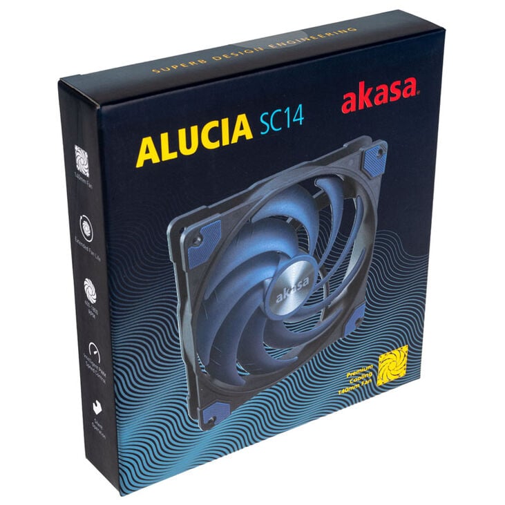 Akasa Alucia SC Fan - 140 mm image number 4