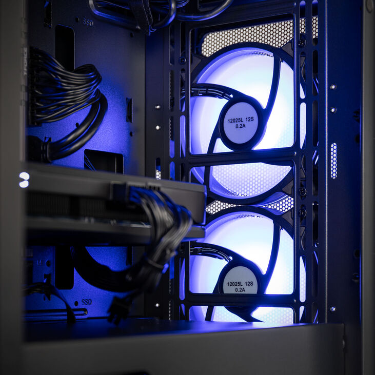 Gaming-PC Arc Strike, Intel I5 12400F, Intel Arc A750 8GB - Fertig PC image number 6