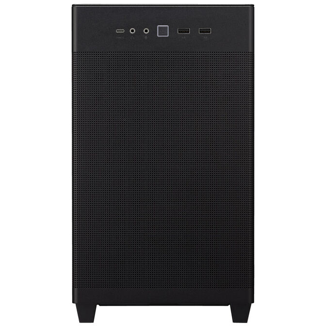 ASUS Prime AP201 Micro-ATX case, Tempered Glass - black image number 3