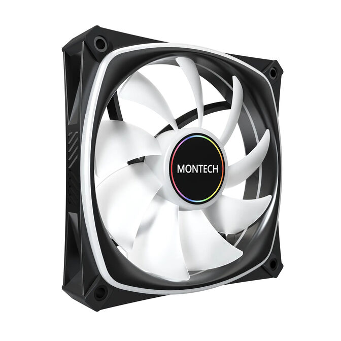 Montech AX120 PRO PWM L&uuml;fter, ARGB - 3er-Pack, 120mm, schwarz image number 6