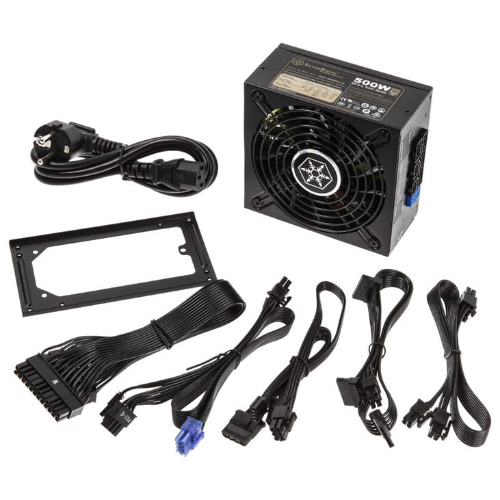 SilverStone SST-SX500-LG v2.1 SFX-L Netzteil 80 PLUS Gold, modular - 500 Watt image number 6