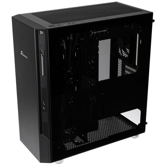 Seasonic Arch Q503 Midi Tower + CONNECT DGC-750 Gold Netzteil - schwarz image number 2