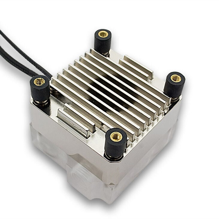 EK Water Blocks EK-DDC Heatsink Housing - Nickel image number 0