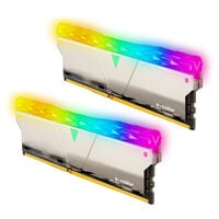 V-Color Prism Pro RGB DDR4-3600 RAM, CL18 - 64 GB Dual-Kit, silber
