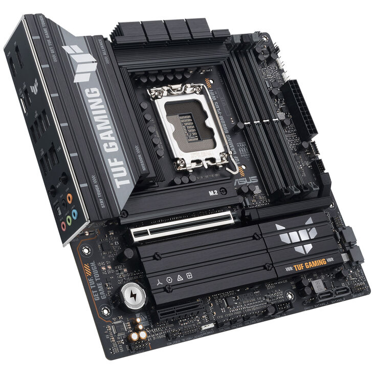 ASUS TUF Gaming B860M-Plus WiFi Mainboard, LGA 1851, Intel B860, mATX, DDR5 image number 1