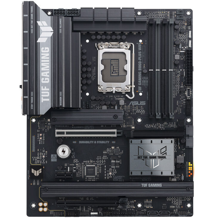 ASUS TUF Gaming B860-Plus WiFi Motherboard, Socket LGA 1851, Intel B860, ATX, DDR5 image number 2