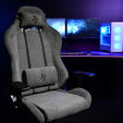 Arozzi Torretta Gaming Stuhl, Soft Fabric - grau image number null