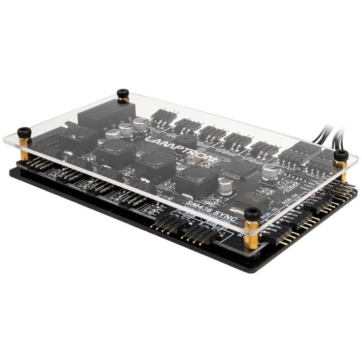 Lamptron SM436 Sync Edition PCI RGB-Lüfter und LED-Controller - schwarz image number 3