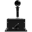 Simagic round shifter knob - carbon fibre, black image number null