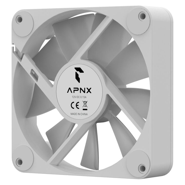 APNX FP1-120 PWM Lüfter, ARGB - 120mm, weiß image number 8