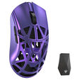 WLMOUSE Beast X Max Solid Sides Gaming Maus, Omron Optical Switches - lila image number null