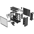 Fractal Design Meshify 3 XL Ambience Pro RGB PC Case, Full Tower, E-ATX, Tempered Glass - Black image number null
