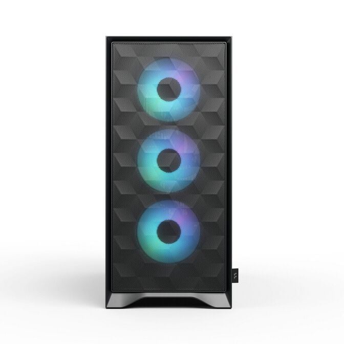 Fractal Design Pop 2 Air TG RGB PC-Geh&auml;use, Midi-Tower, ATX, Tempered Glass - inklusive 3x 120-RGB-mm-L&uuml;fter, schwarz image number 1