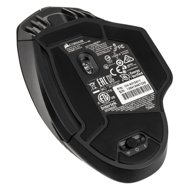 Corsair Dark Core RGB PRO Wireless Gaming Mouse - black image number 6