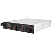 SilverStone RM21-308 Rackmount Server Geh&auml;use, 2U, Micro-ATX - schwarz