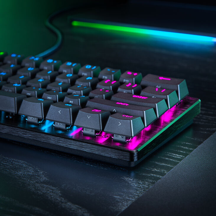 Razer Huntsman V3 Pro Mini keyboard Gaming USB QWERTZ German Black image number 7