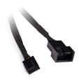 Alphacool L&uuml;fterkabel 4-Pin auf 4-Pin Verl&auml;ngerung 15cm - schwarz image number null