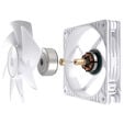 ASUS ProArt PF120 PWM Geh&auml;usel&uuml;fter, 120 mm, 3.000 U/min, Daisy-Chain - wei&szlig; image number null