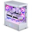 Phanteks XT View Matrix PC-Geh&auml;use, Midi-Tower, E-ATX, Tempered Glass, Matrix LED - wei&szlig; image number null