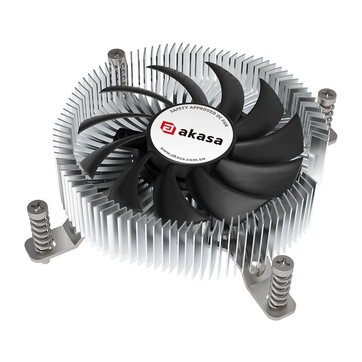 Akasa AK-CC6610EP01 Low Profile CPU-Cooler - Socket LGA 1700 image number 1