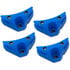 EK Water Blocks EK-Vardar X3M Damper - 4-pack, blue image number null