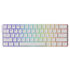 AKKO MonsGeek FUN60 Ultra Wireless Gaming-Tastatur, RGB, Glare Magnetic Switch – weiß, TMR, ANSI (US) image number null