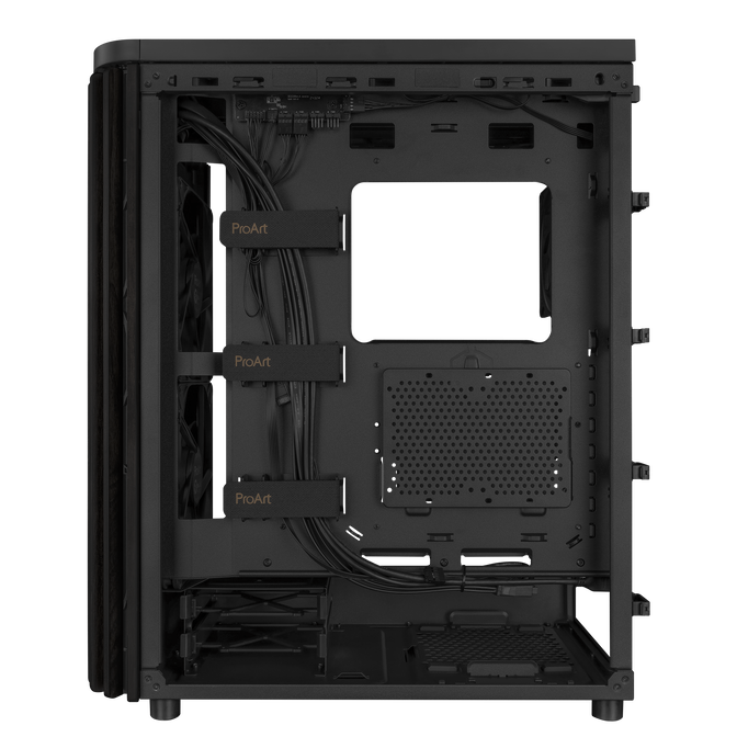 ASUS ProArt PA401 Wood Edition PC-Geh&auml;use, Midi-Tower, ATX - schwarz image number 11