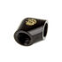 Bitspower Adapter 90 Grad G1/4 Zoll IG auf G1/4 Zoll IG - schwarz matt image number null