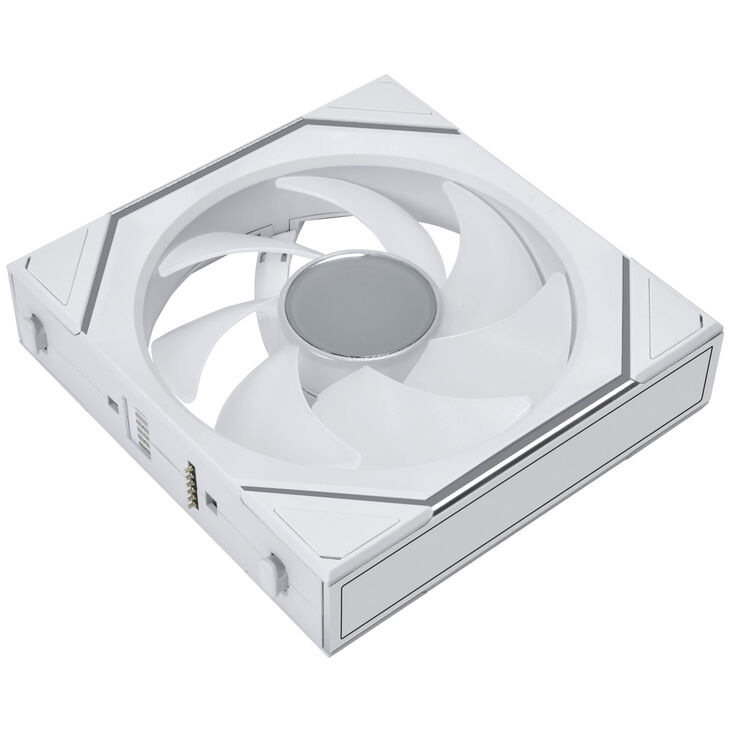 Lian Li UNI FAN SL-INF Wireless Lüfter, ARGB, PWM -  3er-Pack, mit Controller, 120mm, weiß image number 6