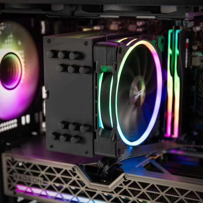 Gaming-PC CopperShadow, AMD Ryzen 5 7600X, RX 9060 XT 16GB, 32 GB RAM - King Deal image number 4