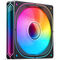 Jonsbo FR-505 ARGB Reverse Blade PWM L&uuml;fter, 120mm - schwarz