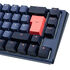 Ducky One 3 Cosmic Blue SF Gaming Tastatur, RGB LED - MX-Red image number null