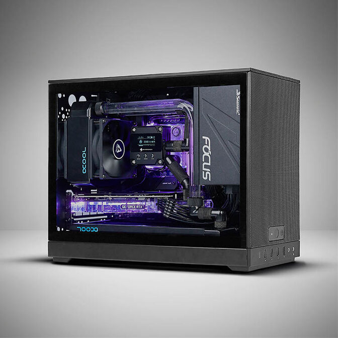 SSUPD Meshroom D PC Case, Mini Case, ATX - Black image number 7