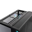 Thermaltake View 380 XL TG ARGB PC Case, Mid-Tower, ATX, ARGB, Tempered Glass - Black image number null
