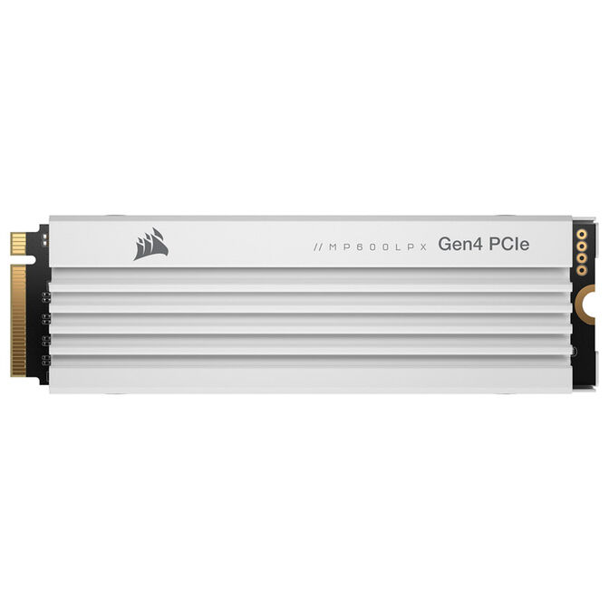 Corsair MP600 Pro LPX NVMe SSD, PCIe 4.0 M.2 Type 2280 - 1 TB - white image number 5