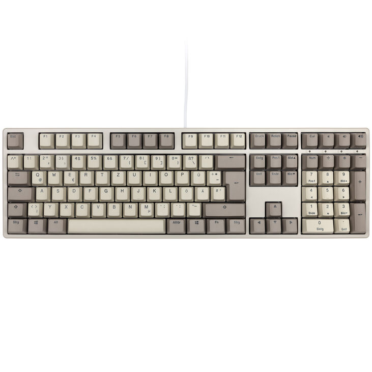 Ducky Origin Vintage Gaming Tastatur, Cherry MX-Black image number 1