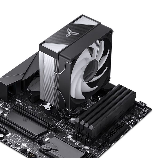 Jonsbo CR-1000 V2 PRO ARGB CPU-K&uuml;hler, 120mm - schwarz image number 9