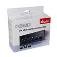Akasa 5,25 Zoll FC.Six Fan-Controller - schwarz image number null