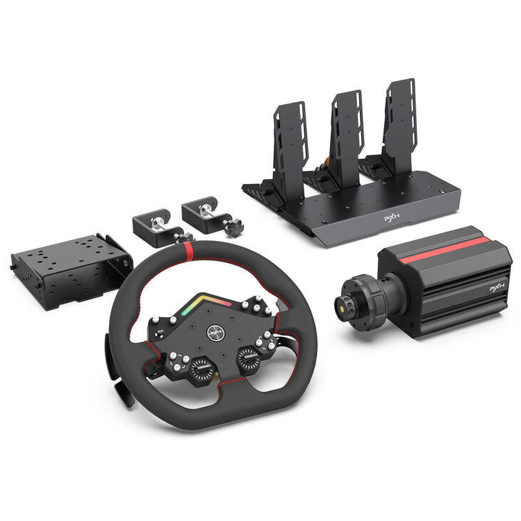 PXN V12 Lite Simracing Bundle - black image number 1