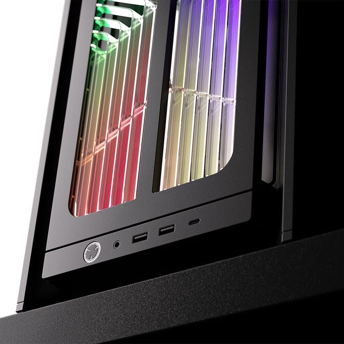 Corsair FRAME 4000X RS PC Case, Mid-Tower, E-ATX - 4x RS120 Fans, black image number 9