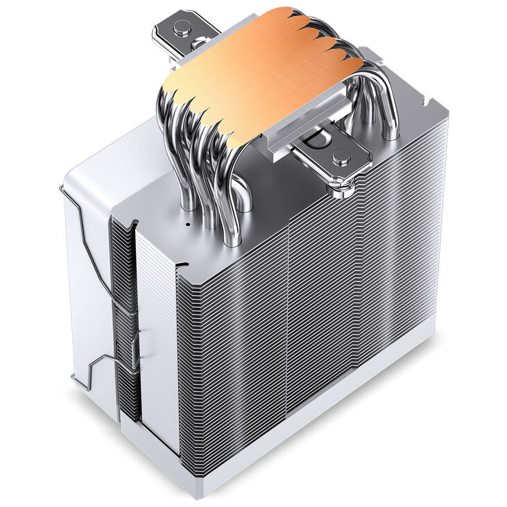Jonsbo CR-1000MAX CPU cooler, 120mm, ARGB - white image number 4