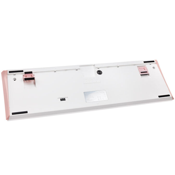 Ducky One 3 Gossamer Pink Gaming Keyboard - MX-Black Clear Top (US) image number 3