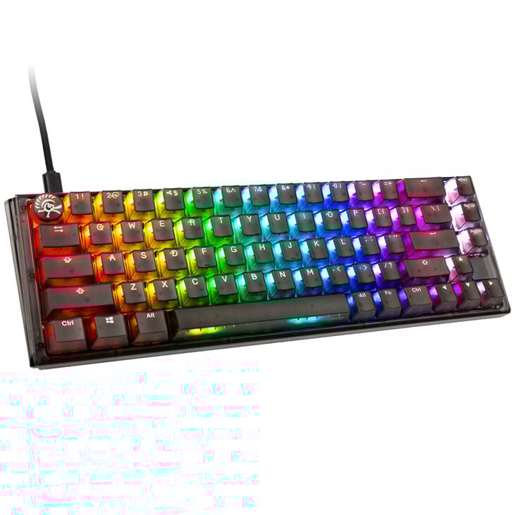 Ducky One 3 Aura Black SF Gaming Keyboard, RGB LED - MX-Brown (US) image number 0