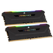 Corsair Vengeance RGB Pro SL DDR4-3600 RAM, CL18, AMD-XMP - 16 GB Dual-Kit, black