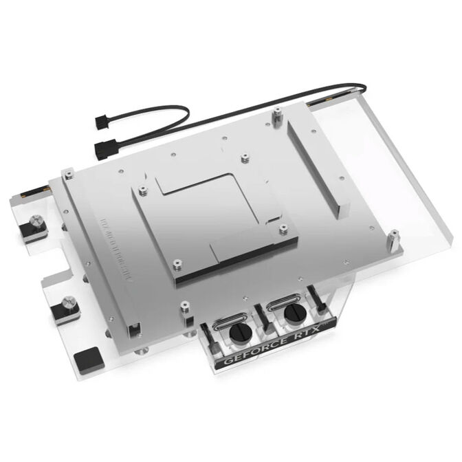 Alphacool Eisblock Aurora RTX 4070 TI ROG Strix mit Backplate - Acryl + Nickel image number 3