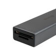 Akasa USB 3.2 Gen1 Type-C 3-in-1 Card Reader - silver image number null