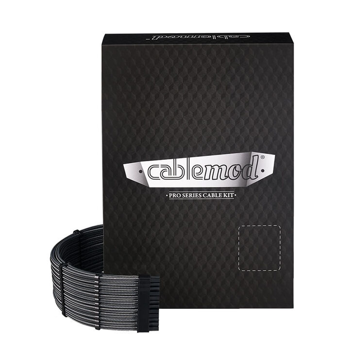 CableMod C-Series PRO ModMesh 12VHPWR Cable Kit for Corsair RM, RMi, RMx (Black Label) - carbon image number 3