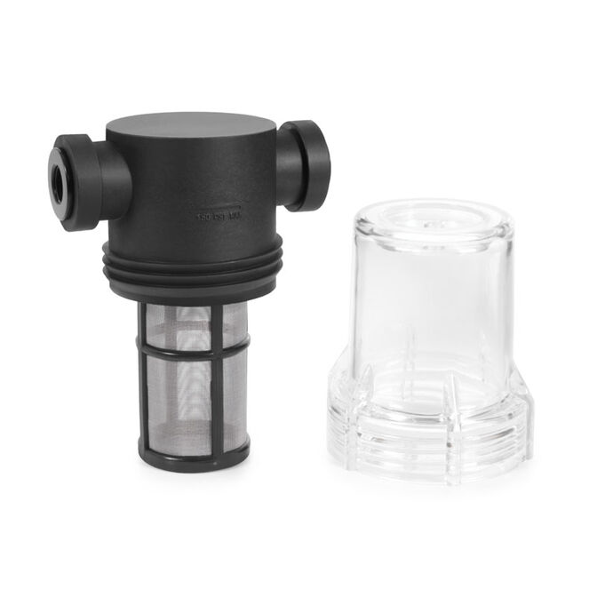 Alphacool ES Big Inline Partikelfilter 2x G1/2" mit Adapter auf G1/4" image number 1