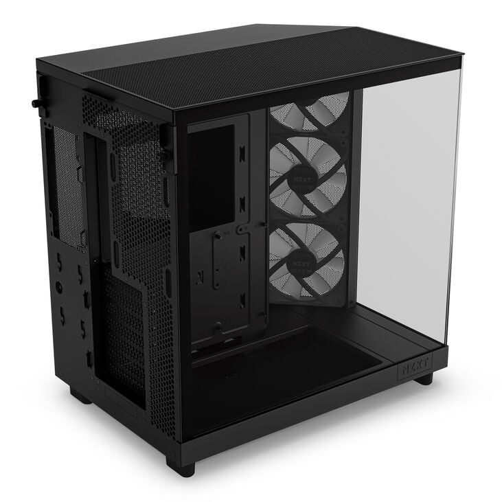 NZXT H6 Flow RGB Midi-Tower - Schwarz image number 5