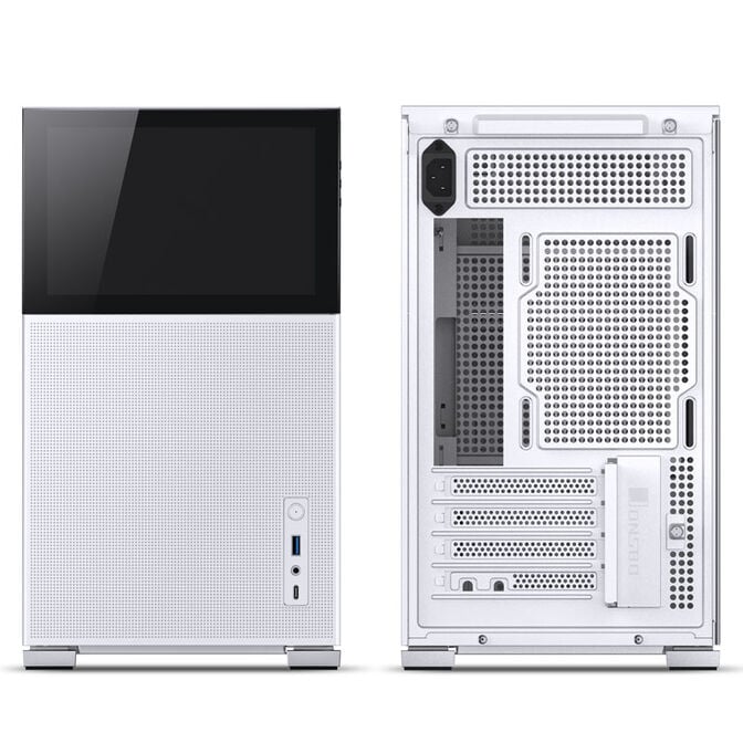 Jonsbo D31 MESH Screen Micro-ATX Geh&auml;use, Tempered Glass - wei&szlig; image number 3